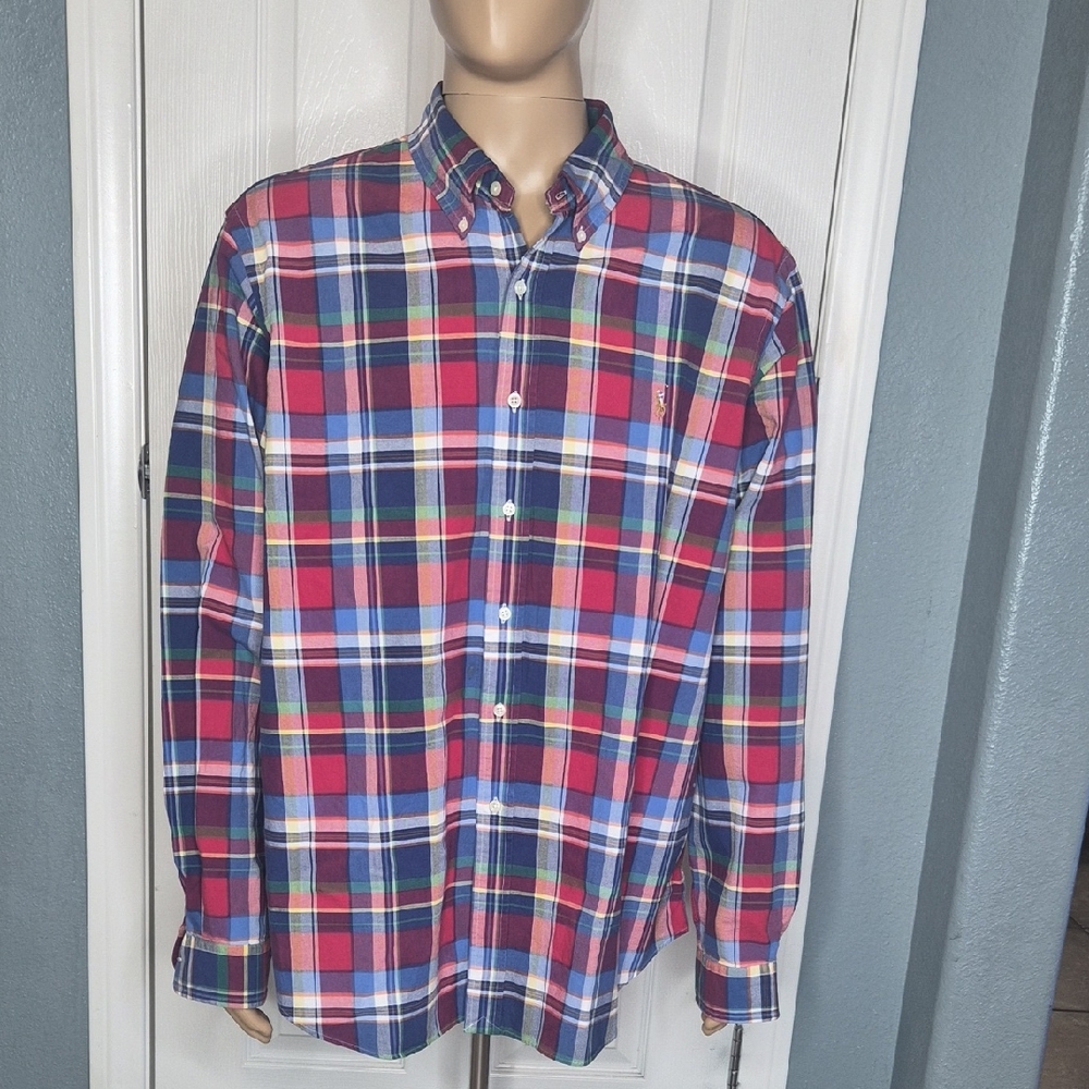 Ralph Lauren Men's Multicolor Plaid Shirt